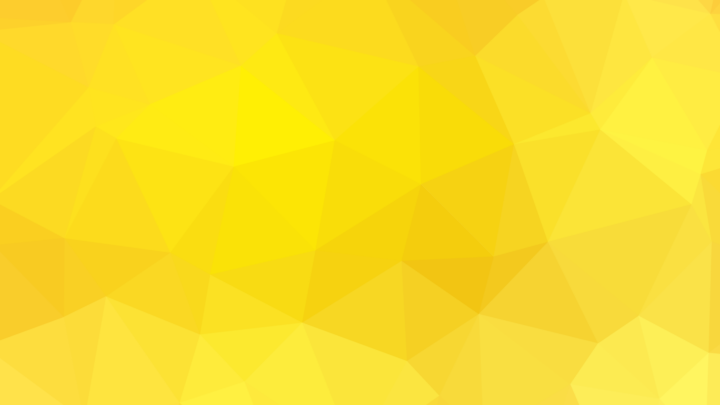 Yellow Triangles Pattern Background